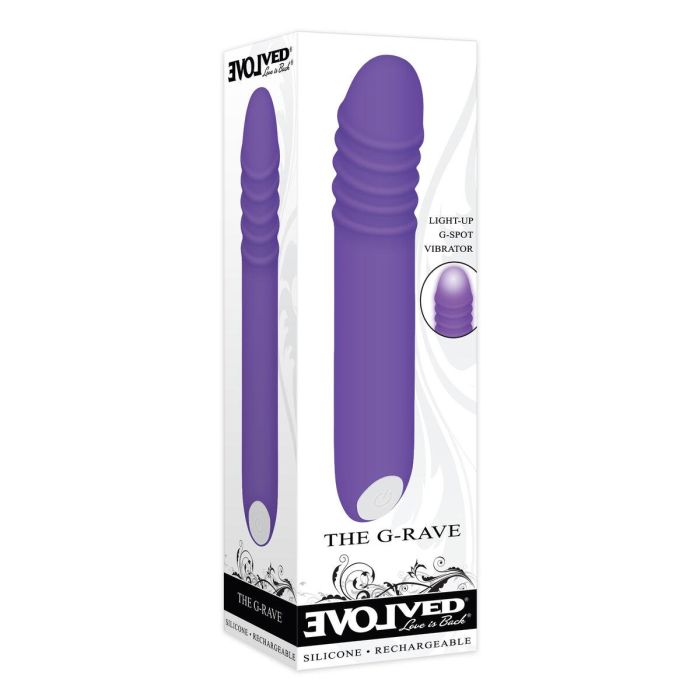 Vibrador Punto G Evolved Morado 12