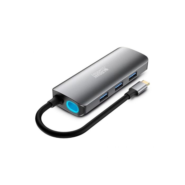 Hub USB-C Urban Factory MHC55UF Gris