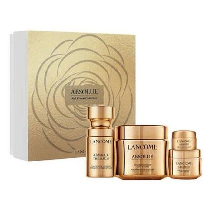 Lancôme Absolue Crema Soft 60ml + Crema Soft 15ml + Serum 15ml + Contorno de Ojos 5ml Set Regalo