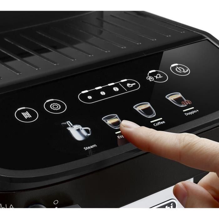 DELONGHI ECAM290.22.B - Máquina de café trituradora Magnifica Evo Espresso - 1450W - 3 bebidas - 1,8L - 250g de granos 1 DELONGHI ECAM290.22.B - Máquina de café trituradora Magnifica Evo Espresso - 1450W - 3 bebidas - 1,8L - 250g de granos 1