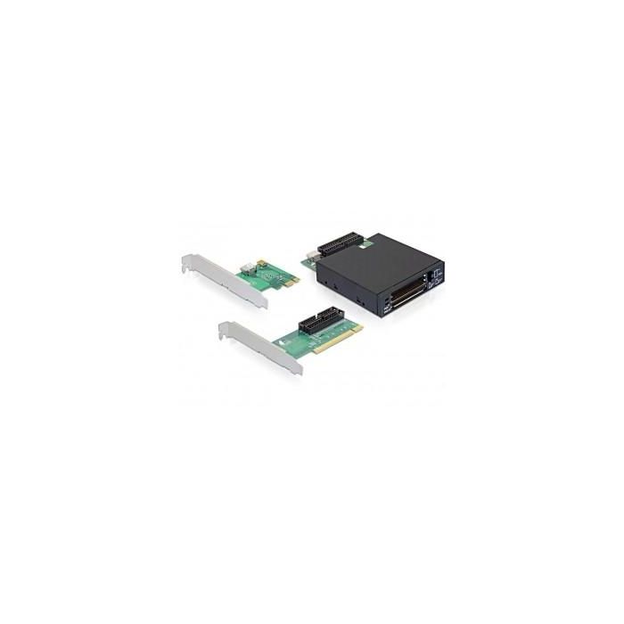 DeLOCK LX-6200E (WW. Bulk 10) Tarjeta PCI 3 Puertos Alámbrico Compatible Windows y Mac OS Plug & Play