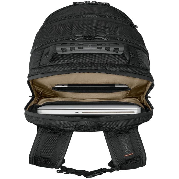 WENGER Legacy Black Series 40,64cm 16Zoll Laptop Backpack Black 12 WENGER Legacy Black Series 40,64cm 16Zoll Laptop Backpack Black 12