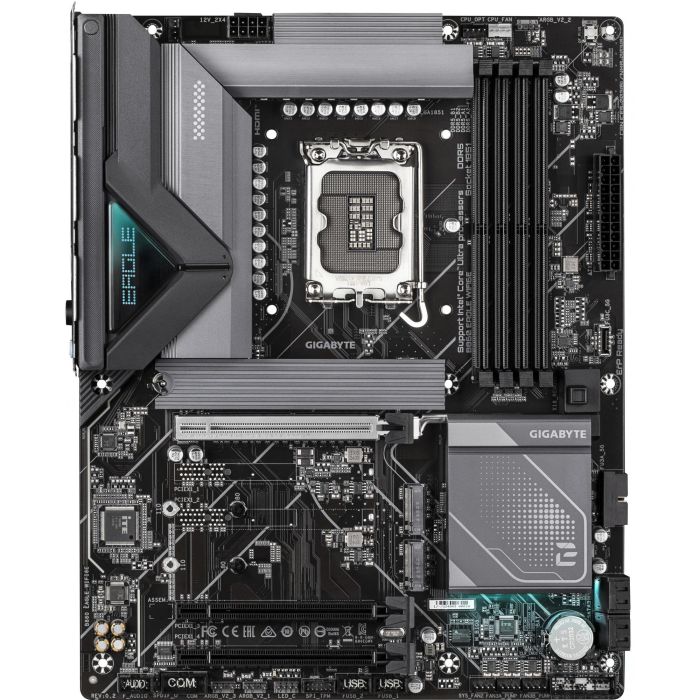 Gigabyte LGA1851 B860 EAGLE WiFi 6E Placa Base Intel B860 DDR5 ATX para CPUs Intel Core Ultra 1 Gigabyte LGA1851 B860 EAGLE WiFi 6E Placa Base Intel B860 DDR5 ATX para CPUs Intel Core Ultra 1