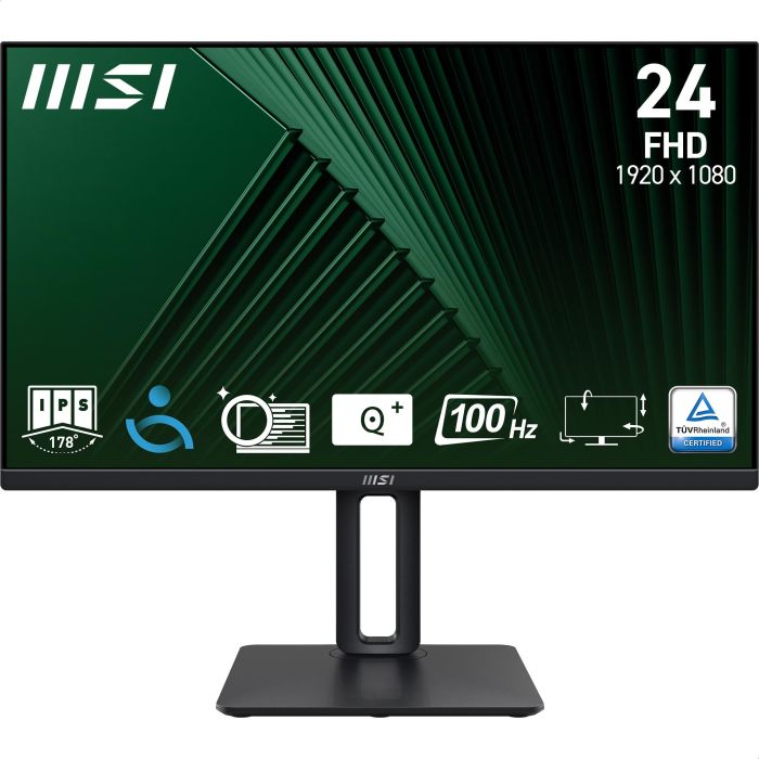 MSI PRO MP245PG Monitor 60cm (24") IPS FHD HDMI/DP 4ms 100Hz Negro 18 MSI PRO MP245PG Monitor 60cm (24") IPS FHD HDMI/DP 4ms 100Hz Negro 18