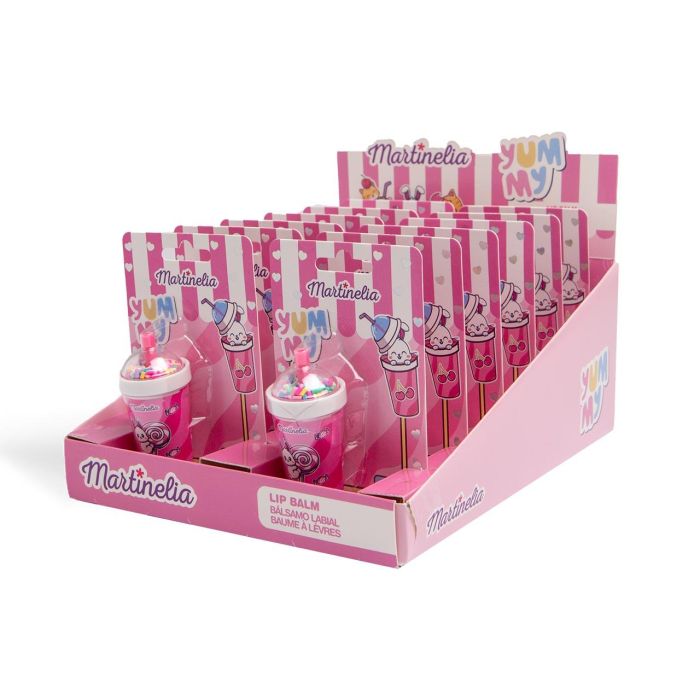 Lip Balm Straw Cup Yummy 90029 Martinelia 3 Lip Balm Straw Cup Yummy 90029 Martinelia 3