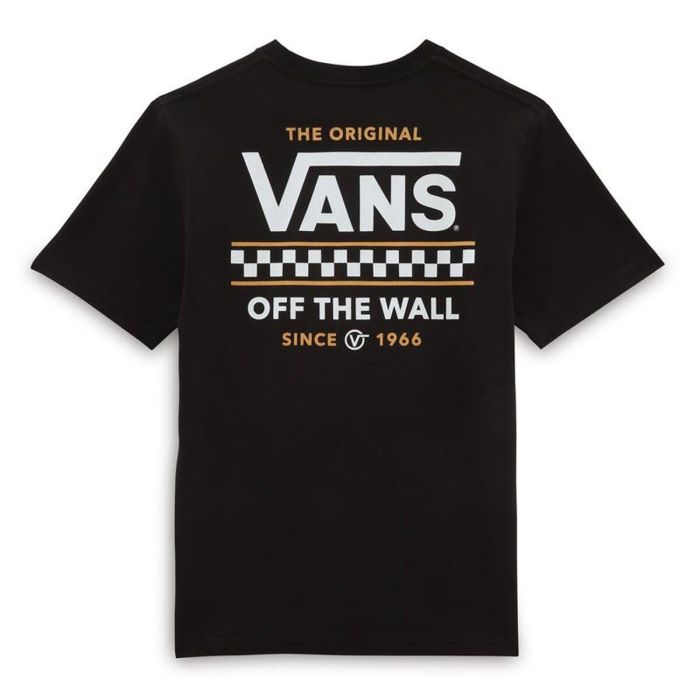 Camiseta de Manga Corta Infantil Vans VN0A7Y4GBLK1 Negro