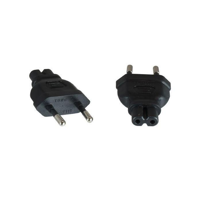 MicroConnect PEEUC7AD Adaptador de Corriente EU Plug Macho - C7 Hembra para conectar dispositivos a tomas UE