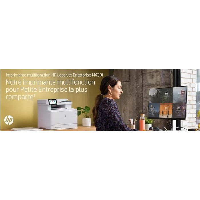 HP LaserJet Enterprise M430F Multifunción Láser Monocromo - Impresión, Copia, Escaneo, Fax - 40 ppm - Seguridad Empresarial - Doble Cara 12 HP LaserJet Enterprise M430F Multifunción Láser Monocromo - Impresión, Copia, Escaneo, Fax - 40 ppm - Seguridad Empresarial - Doble Cara 12