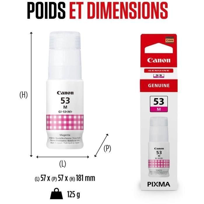CANON Tinta GI-53M: Pixma G550 G650 magenta 5