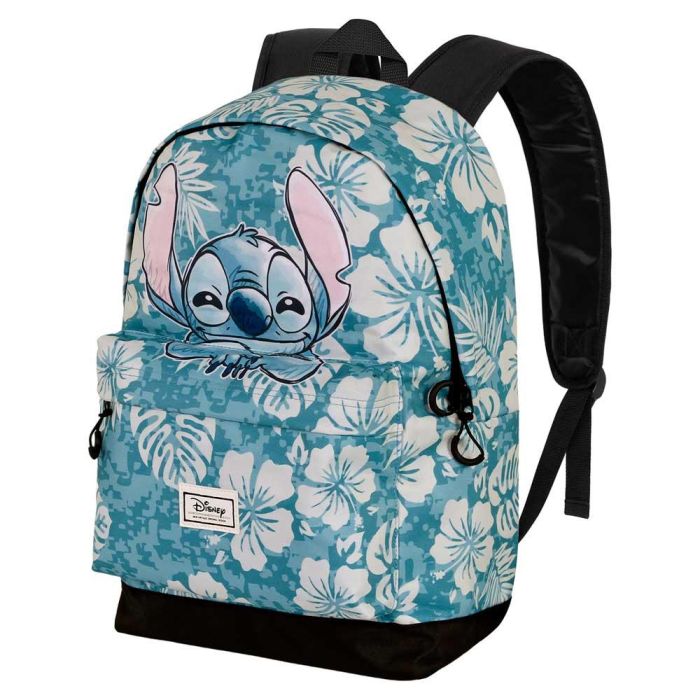 Mochila HS FAN 2.0 Aloha Disney Lilo y Stitch Azul