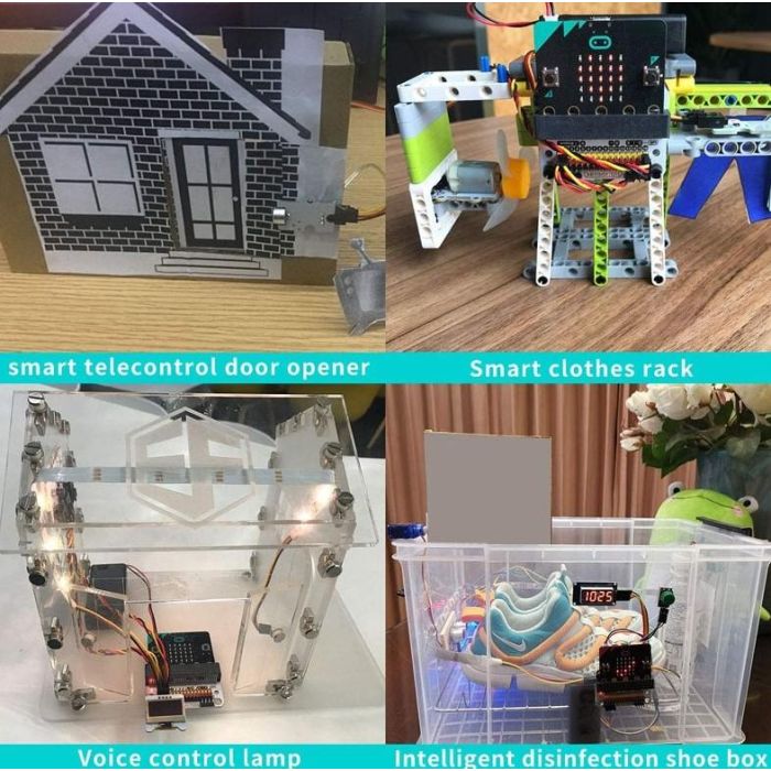 Kit Sensores Inteligentes Micro:Bit Casa Inteligente 2 Kit Sensores Inteligentes Micro:Bit Casa Inteligente 2
