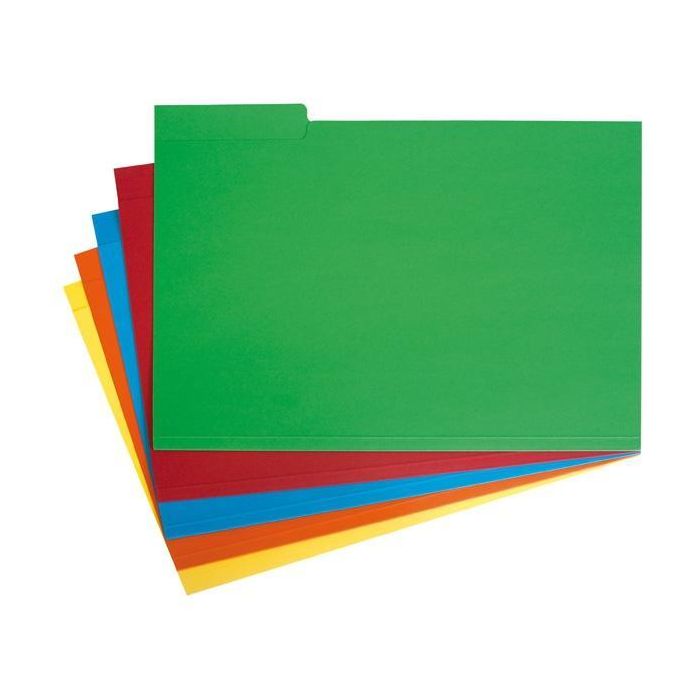 Grafoplás Subcarpeta Con Pestaña Lateral Folio Cartulina Azul -50U- Grafoplás Subcarpeta Con Pestaña Lateral Folio Cartulina Azul -50U-