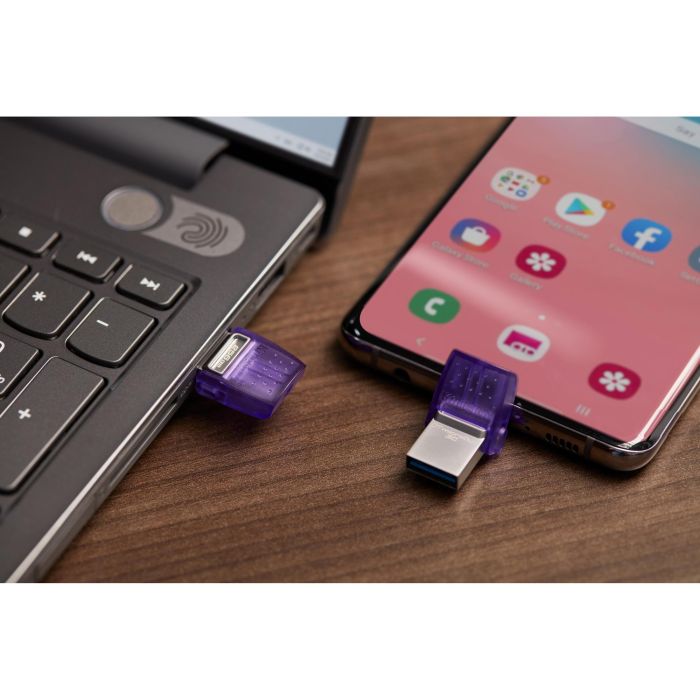 Kingston DTDUO3CG3/256GB Pendrive 256GB DataTraveler microDuo 3C USB 3.2 Gen 1 Dual Type-C/A 200 MB/s 13 Kingston DTDUO3CG3/256GB Pendrive 256GB DataTraveler microDuo 3C USB 3.2 Gen 1 Dual Type-C/A 200 MB/s 13