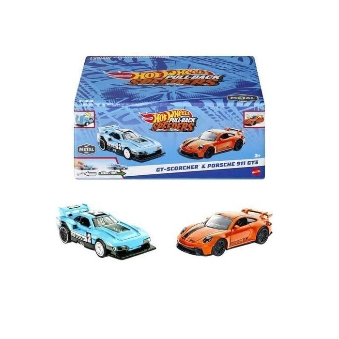 Hot Wheels Pack 2 Coches De Carreras Hpr91 Mattel 1