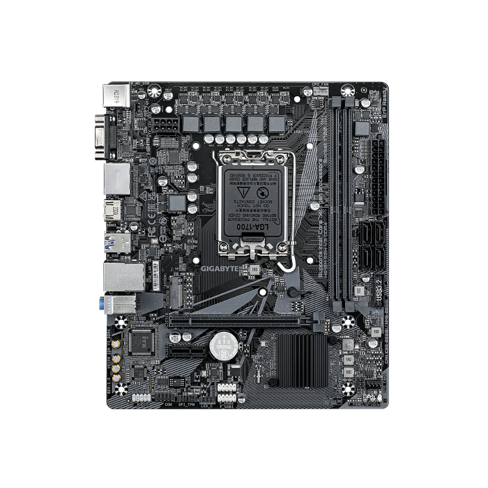 Gigabyte H610M S2H V3 DDR4 placa base Intel H610 Express LGA 1700 micro ATX 1 Gigabyte H610M S2H V3 DDR4 placa base Intel H610 Express LGA 1700 micro ATX 1