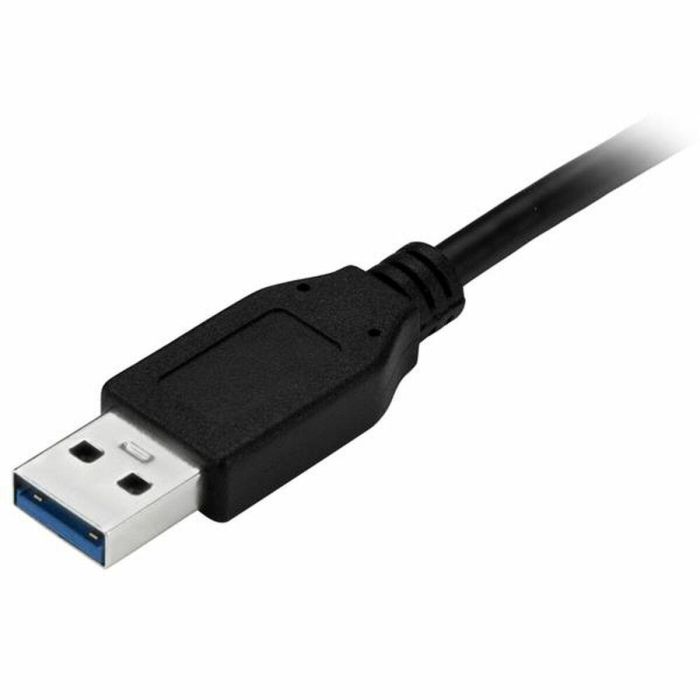 Cable USB A a USB C Startech USB315AC1M Negro 1 Cable USB A a USB C Startech USB315AC1M Negro 1
