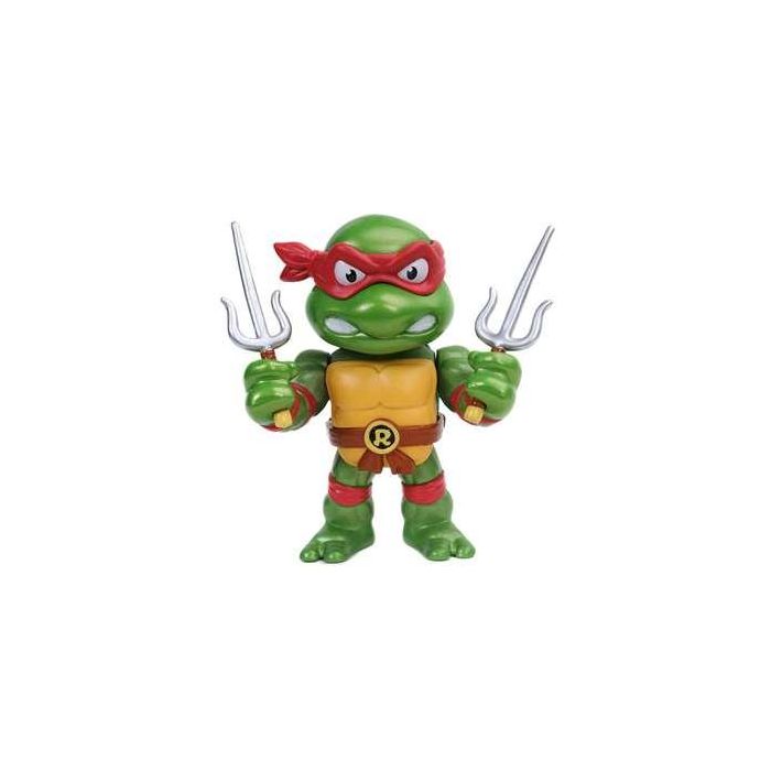 Figura de metal tortugas ninja raphael 10 cm 2