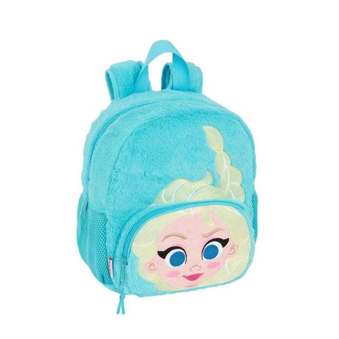 Safta Mochila Peluche Guarderia Frozen 22x27x10cm