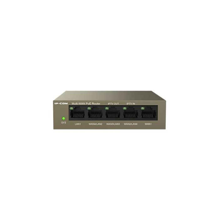 IP-COM M20-PoE - Conmutador de Red Gestionable PoE+ 4 Puertos, Router VPN, para Puntos de Acceso y Cámaras IP, Ideal para Pequeñas Empresas IP-COM M20-PoE - Conmutador de Red Gestionable PoE+ 4 Puertos, Router VPN, para Puntos de Acceso y Cámaras IP, Ideal para Pequeñas Empresas