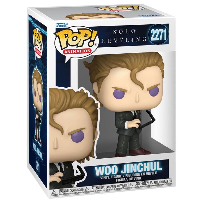 Funko Figura POP Solo Leveling Woo Jinchul Figura Vinilo en Caja Regalo