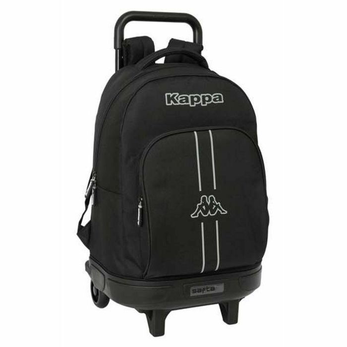 Mochila Escolar Kappa Dark Negro 33 x 45 x 22 cm