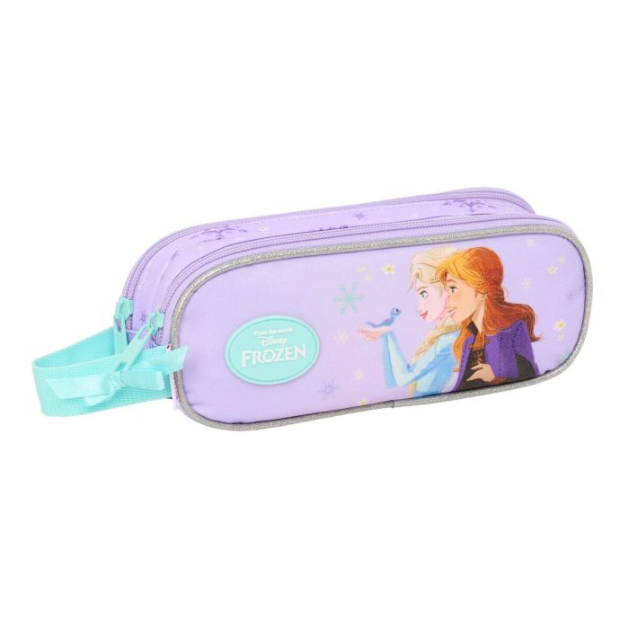 Portatodo Doble Frozen Spirit Lila 21 x 8 x 6 cm 0 Portatodo Doble Frozen Spirit Lila 21 x 8 x 6 cm 0