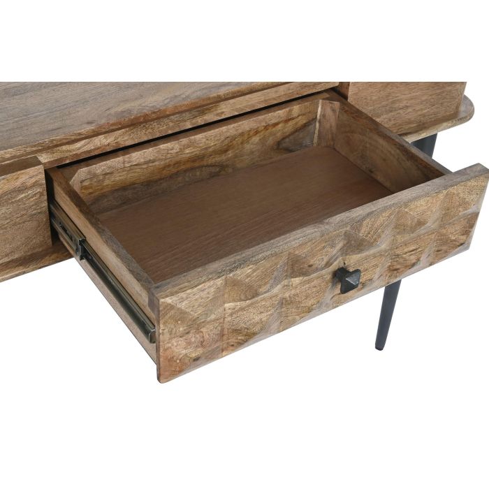 Recibidor DKD Home Decor Negro 116 x 40 x 77 cm 3