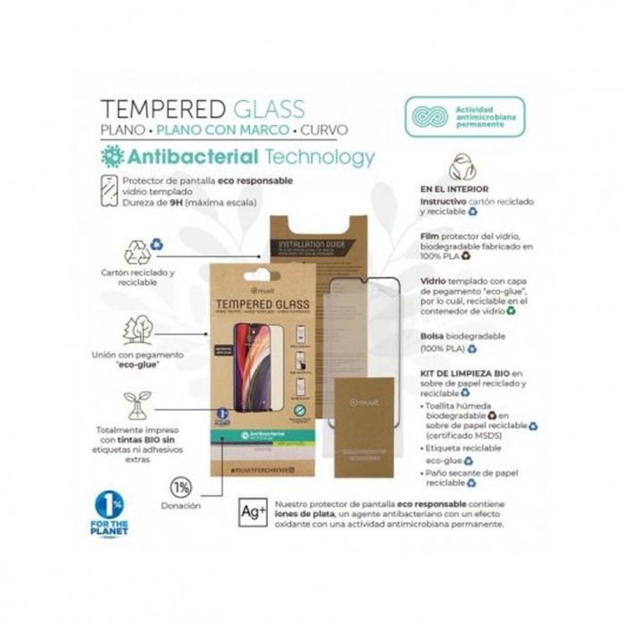 Protector de Pantalla Muvit iPhone 14 Pro Max Apple 1 Protector de Pantalla Muvit iPhone 14 Pro Max Apple 1