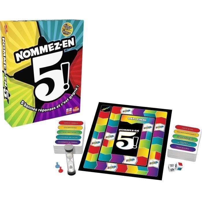 Nombre 5 - juego de fiesta - GOLIAT 4 Nombre 5 - juego de fiesta - GOLIAT 4