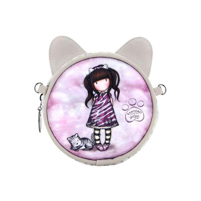 Bolso Bandolera Gorjuss Ruby wild Gris (13,5 x 5,5 x 13,5 cm) 2