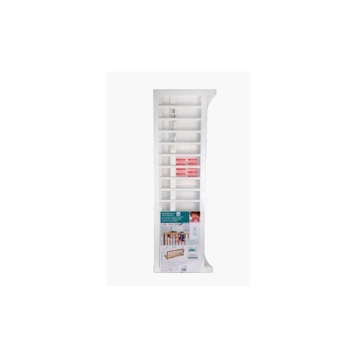 NIDALYS - Barra de cama blanca 120 cm - Estándar BS 1 NIDALYS - Barra de cama blanca 120 cm - Estándar BS 1