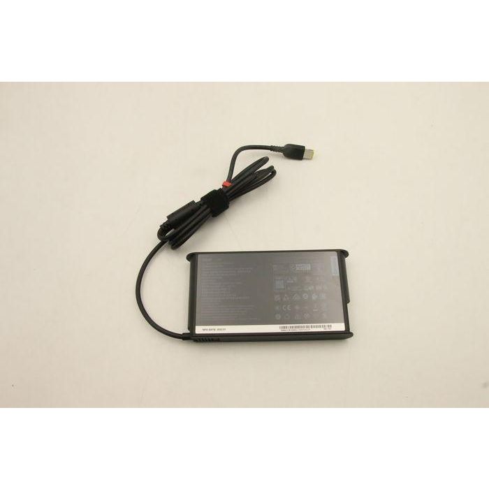 Lenovo Slim AC adapter, 230W power output, 20V voltage, designed for Lenovo ThinkPad P series and Legion models. Lenovo Slim AC adapter, 230W power output, 20V voltage, designed for Lenovo ThinkPad P series and Legion models.