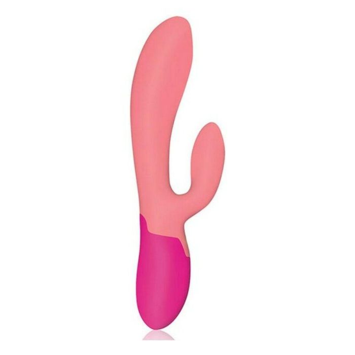 Vibrador Doble Estimulación Rianne S Essentials Xena Rabbit Coral Rosa 2