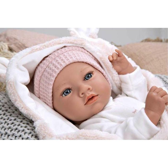 Muñeca elegance 38 cm aria rosa c/ manta (muñeco de peso) (cuerpo vinyl, sexo niña) 13 Muñeca elegance 38 cm aria rosa c/ manta (muñeco de peso) (cuerpo vinyl, sexo niña) 13
