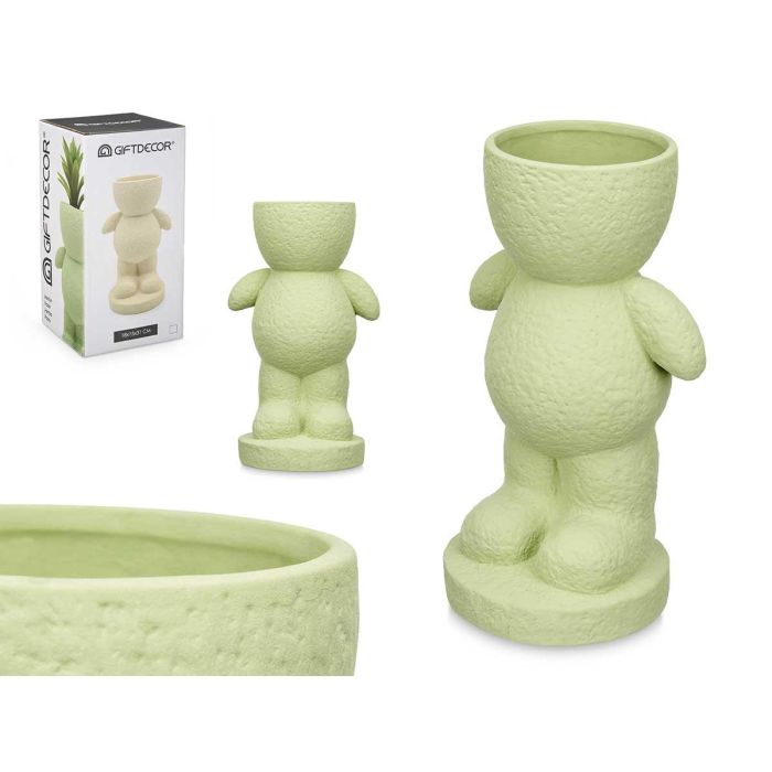 Figura Hombre Jarron Grd Teja Giftdecor 19X31CM (4 Unidades) Figura Hombre Jarron Grd Teja Giftdecor 19X31CM (4 Unidades)
