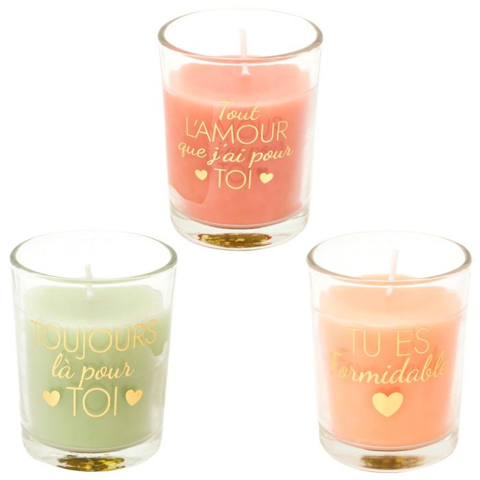 Home Deco Factory Vela Perfumada con Joya Sorpresa Colección Bougie Jazmín Flores Primavera Magnolia 2