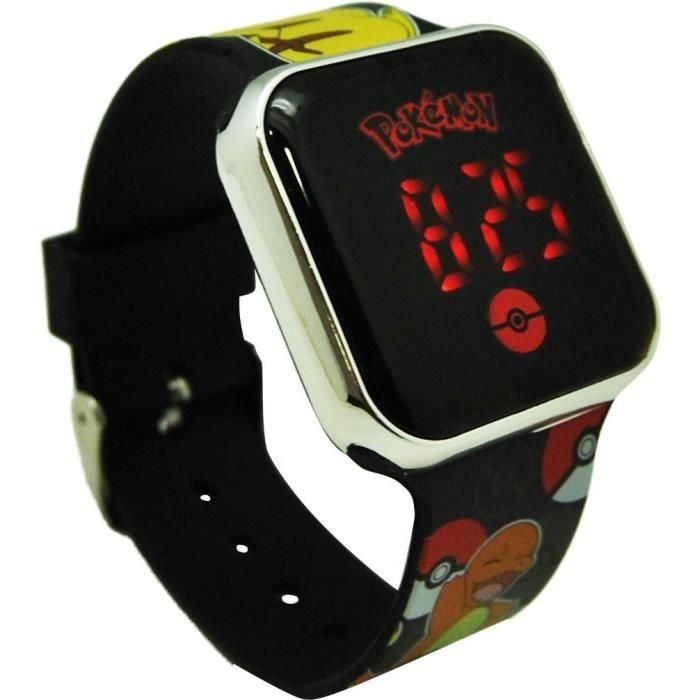 Kids Licensing Pok4322 Reloj LED Digital de Muñeca Pokémon para Niños con Funciones de Hora y Fecha, Diseño Temático Pikachu, Ideal para Mayores de 5 Años 2 Kids Licensing Pok4322 Reloj LED Digital de Muñeca Pokémon para Niños con Funciones de Hora y Fecha, Diseño Temático Pikachu, Ideal para Mayores de 5 Años 2