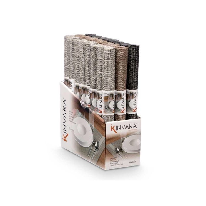 Salvamantel 30X45Cm Tupido Surtidos Neutros Kinvara (48 Unidades) 1 Salvamantel 30X45Cm Tupido Surtidos Neutros Kinvara (48 Unidades) 1