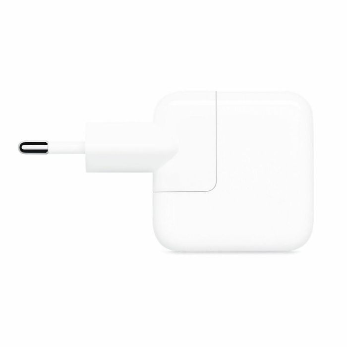 Apple Adaptador de Corriente USB 12W - Cargador con Conector USB Tipo A para iPhone, iPad y Dispositivos Móviles Apple Adaptador de Corriente USB 12W - Cargador con Conector USB Tipo A para iPhone, iPad y Dispositivos Móviles