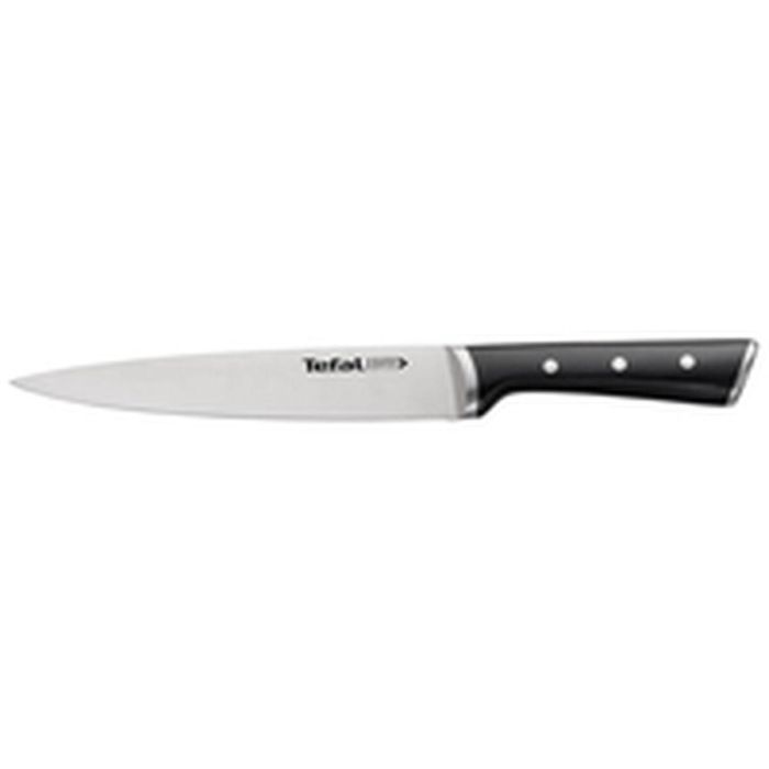 Cuchillo de Cocina Tefal K23207 Negro 7" Acero Inoxidable 20 cm 12 Cuchillo de Cocina Tefal K23207 Negro 7" Acero Inoxidable 20 cm 12