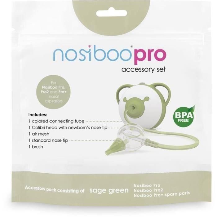 Juego de accesorios NOSIBOO Pro - Juego de accesorios - Salvia 1 Juego de accesorios NOSIBOO Pro - Juego de accesorios - Salvia 1
