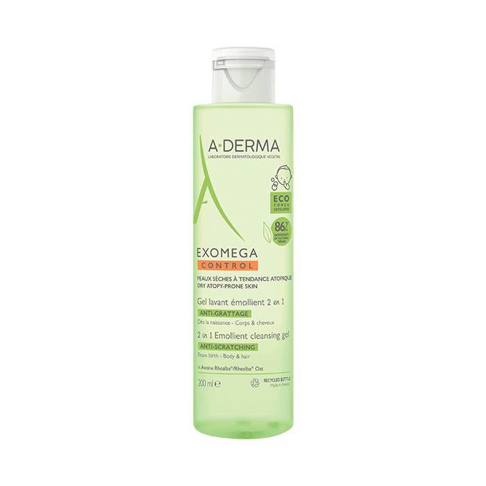 Aderma Ad Exomega Control Gel Corp-Cab Eco 200 mL