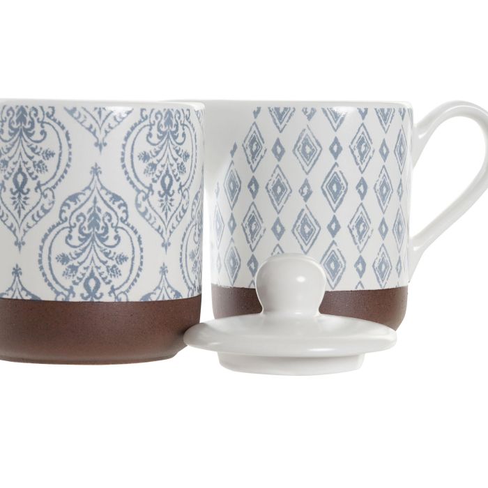 Azucarero Arabe DKD Home Decor Azul Marron 6.5 x 8 x 12.5 cm Set de 2 1 Azucarero Arabe DKD Home Decor Azul Marron 6.5 x 8 x 12.5 cm Set de 2 1