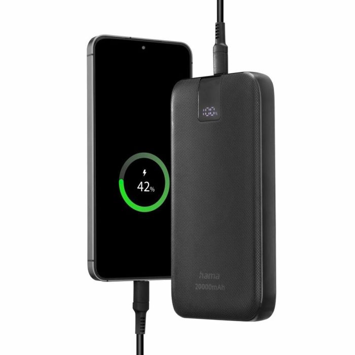 Batería para Portátil Hama 00201719 Antracita 20000 mAh 9 Batería para Portátil Hama 00201719 Antracita 20000 mAh 9