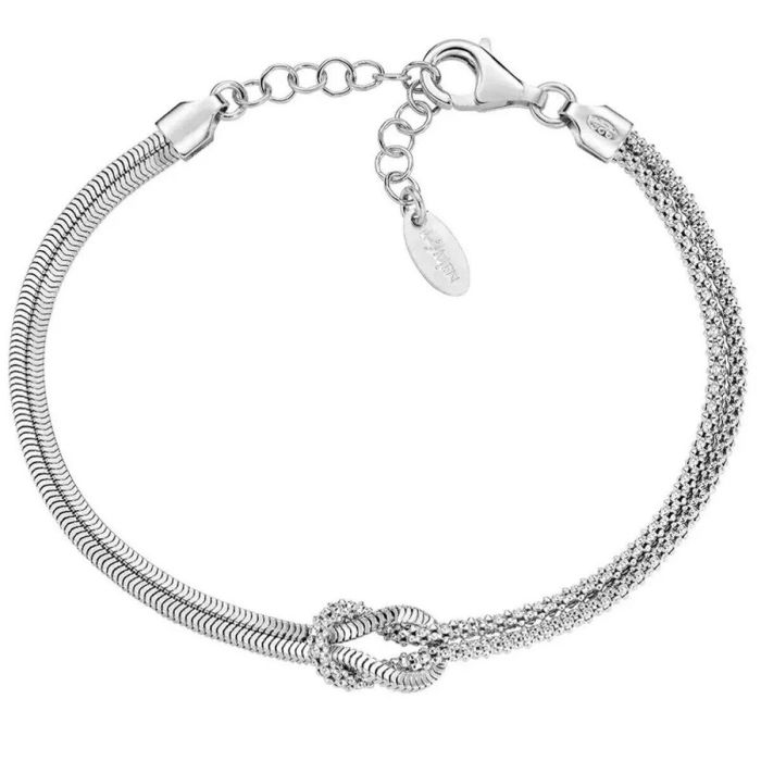 Pulsera Mujer Amen BRNOAMBB16 Plateado Pulsera Mujer Amen BRNOAMBB16 Plateado