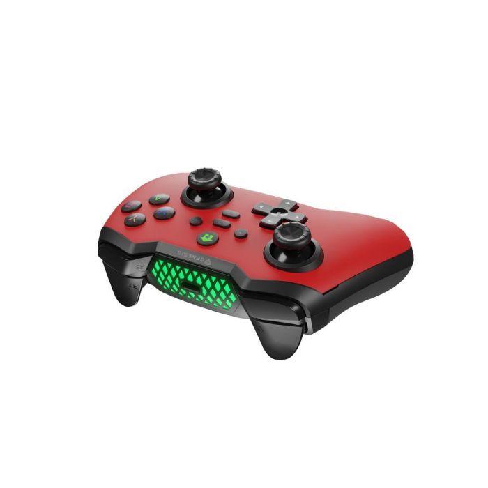 GENESIS Mangan 400 Gamepad Inalámbrico Bluetooth Rojo para Android, Mac, Nintendo Switch, PC, iOS Analógico/Digital con Vibración y 15h Autonomía 5