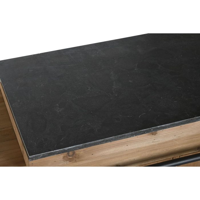 Isla Cocina Cottage DKD Home Decor Natural Negro 75 x 90 x 120 cm 5 Isla Cocina Cottage DKD Home Decor Natural Negro 75 x 90 x 120 cm 5