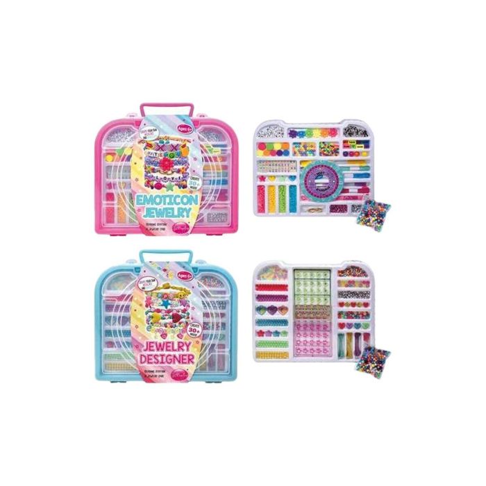 Maletín crea pulseras con accesorios 31x5'8x28cm - modelos surtidos 1 Maletín crea pulseras con accesorios 31x5'8x28cm - modelos surtidos 1