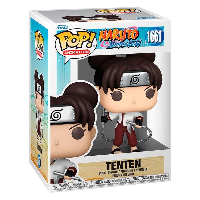 Funko Pop Naruto Shippuden Tenten 80255 - Figura de Vinilo de 9 cm con Caja Original 0 Funko Pop Naruto Shippuden Tenten 80255 - Figura de Vinilo de 9 cm con Caja Original 0