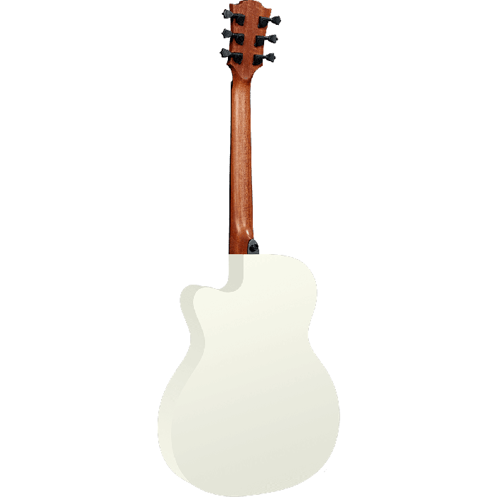 Guitarra Acústica Lâg Auditorium Slim Cutaway Tramontane 118 A/E - Ivory White 2 Guitarra Acústica Lâg Auditorium Slim Cutaway Tramontane 118 A/E - Ivory White 2